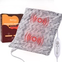 Medvědí elektrické vážené ohřev Pad Teplé vyhřívané Pad Relieve Aches and Pains, Soothing Warmth for Relaxation and Pain Relief (Snová Mléčná dráha, 20 "x 24" s masáží)