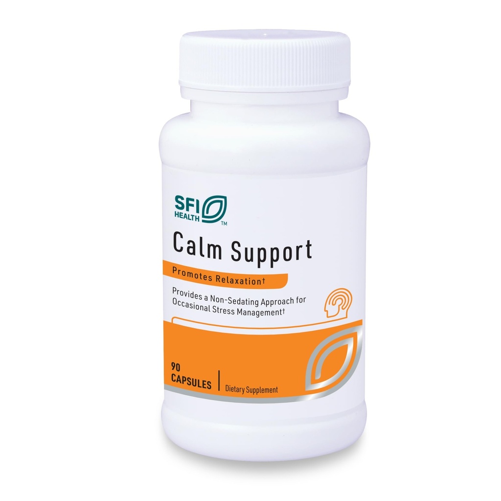 Klaire Labs SFI Health Cortisol Management - USDA Certified Organic Ingredients, Patented Herbal Stress Response Support Formule s Honokiol & Ashwagandha (90 Kapsle)