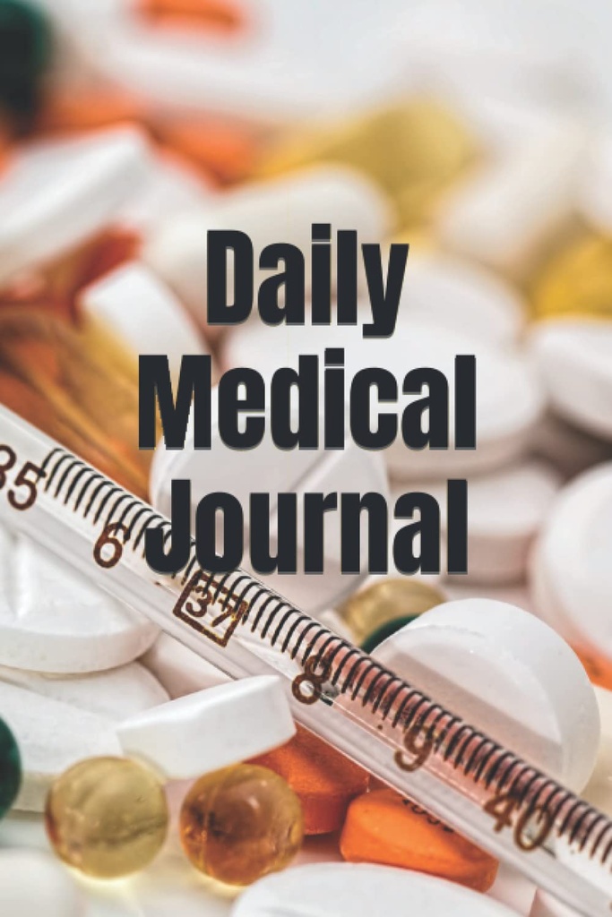 Daily Medical Journal pro seznam léků, vitamínů, doplňků a stopových hodnot krevního tlaku Denní deník pro pečovatele a pacienty