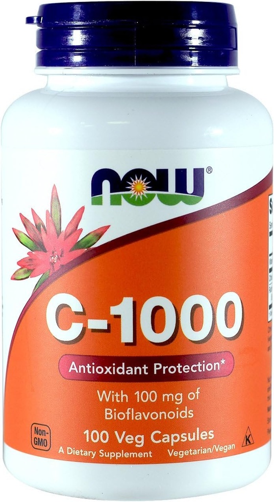 C- 1000, se 100 mg bioflavonoidů, 100 tobolek (balení po 2)