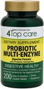Probiotické multi-enzymy s prebiotika a probiotický Acidophilus pro trávicí a Gut zdraví, poskytuje úlevu od jídla-čas nepohodlí a nadýmání. Dietní dodatek 200 hrabě.