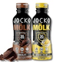 Jocko Fuel Mölk RTD protein shake Bundle - Čokoláda & banán krém (24 balení celkem)