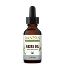 Banyan Botanicals Nasya Oil - Organické Bylinné Nasal Kapky pro čisté dýchání - Ayurvedic Nasal Cleaner a Nose Moisturizer * - Jeden tekutý Ounce - Certified Organic, Non GMO, Chemical Free