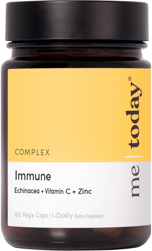 mě dnes Imunitní Supplement pro dospělé - Echinacea, Vitamin C se zinkem a vitaminem D3 pro denní imunní systém Booster, Wellness and Defense, Vegetariánské, 60 Služeb