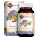Zahrada života Organika Ženy Prenatal Multivitamin s vitaminem D3, B6, B12, C & Iron, Folát pro energetiku a zdravý vývoj plodu - Organické, Non- GMO, gluten- Free, Vegan, 90 Day Supply