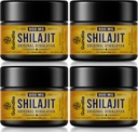 800mg Shilajit Supplement- Shilajit Pure Himalayan Shilajit Resin with Maximum Potency, Original from Himalayan with 85 + Trace Minerals & Fulvic Acid for Focus & Energy, Imunity, 4 Packs