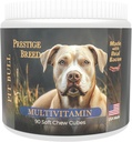 Multivitamíny, Vyvážená výživa pro váš pitbull, 90 hrabě, Made in The USA with Real Bacon