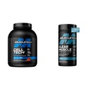 MuscleTech Cell- Tech Creatine Powder & Clear Muscle HMB doplňky, Muscle Builder & Recovery Drink for men & Women, 6 liber Powder & 42 Softgels