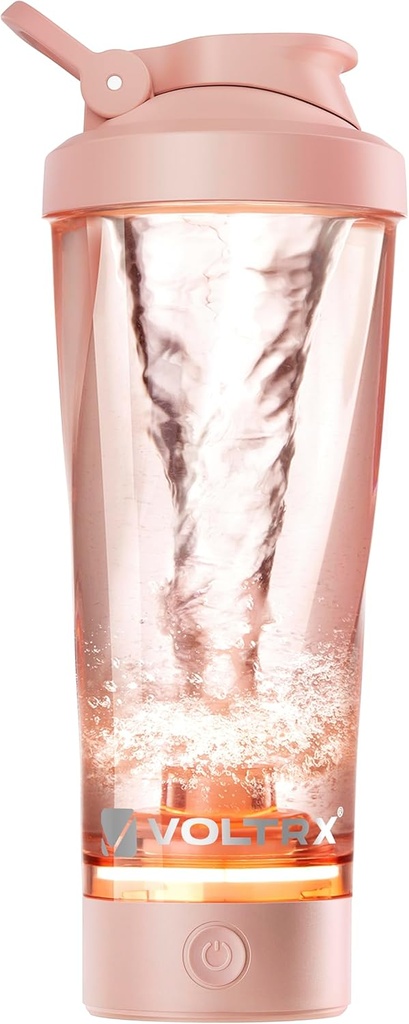 VOLTRX Premium Electric Protein Shaker Lahvička, Vyrobeno s Tritan - BPA Free - 24 oz Vortex Portable Mixer Cup / USB Dobíjecí Shaker Cupy pro proteinové shakes
