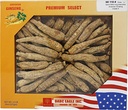 Ručně vybraný americký Wisconsin Farmed Ginseng Root 124; celá 124; celá Wisconsin a on-line řešení 124; pěstované Wisconsin American Ginseng Box (8OZ = 227g / Box)