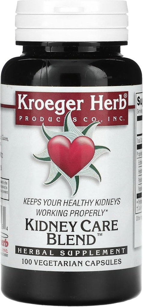 Kroeger Herb Ledviny péče Blend Vegetariánské kapsle, 100 Počet