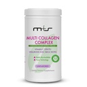 M + S Multi kolagenový komplex - Hydrolyzované kolagenové peptidy, typy I, II, III pro pleť, vlasy, nehty a spojky - s vitamínem C, hyaluronová kyselina, keratin, biotin a oxid křemičitý (bez příchutí)