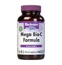 Bluebonnet Nutrition Mega Bio-C Formule Zeleninové kapsle, High potency Buffered Vitamin C, pro imunitní zdraví, Soy Free, gluten Free, Non-GMO, Kosher, Dairy Free, Vegan, 180 Počet