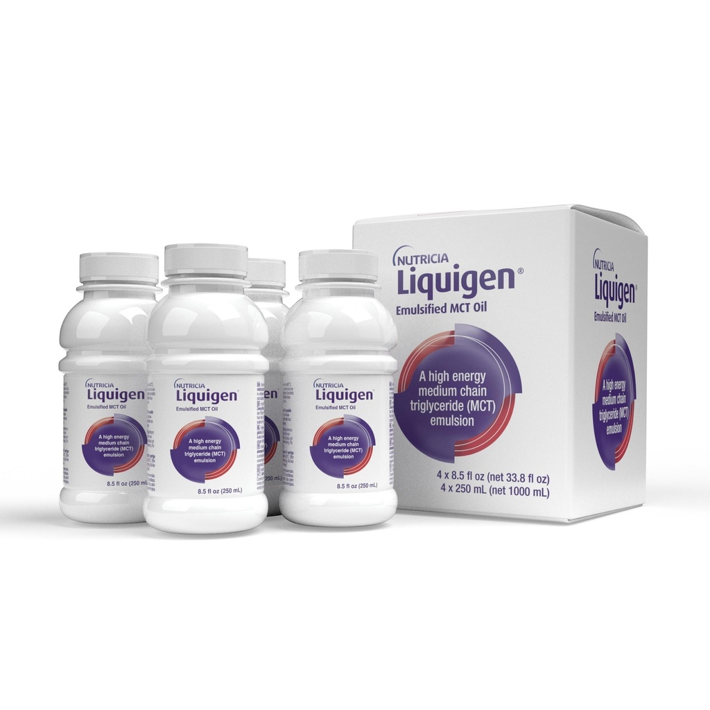 Liquigen - Emulgovaný MCT olej - 8.5 Fl Oz láhev (případ ze dne 4)