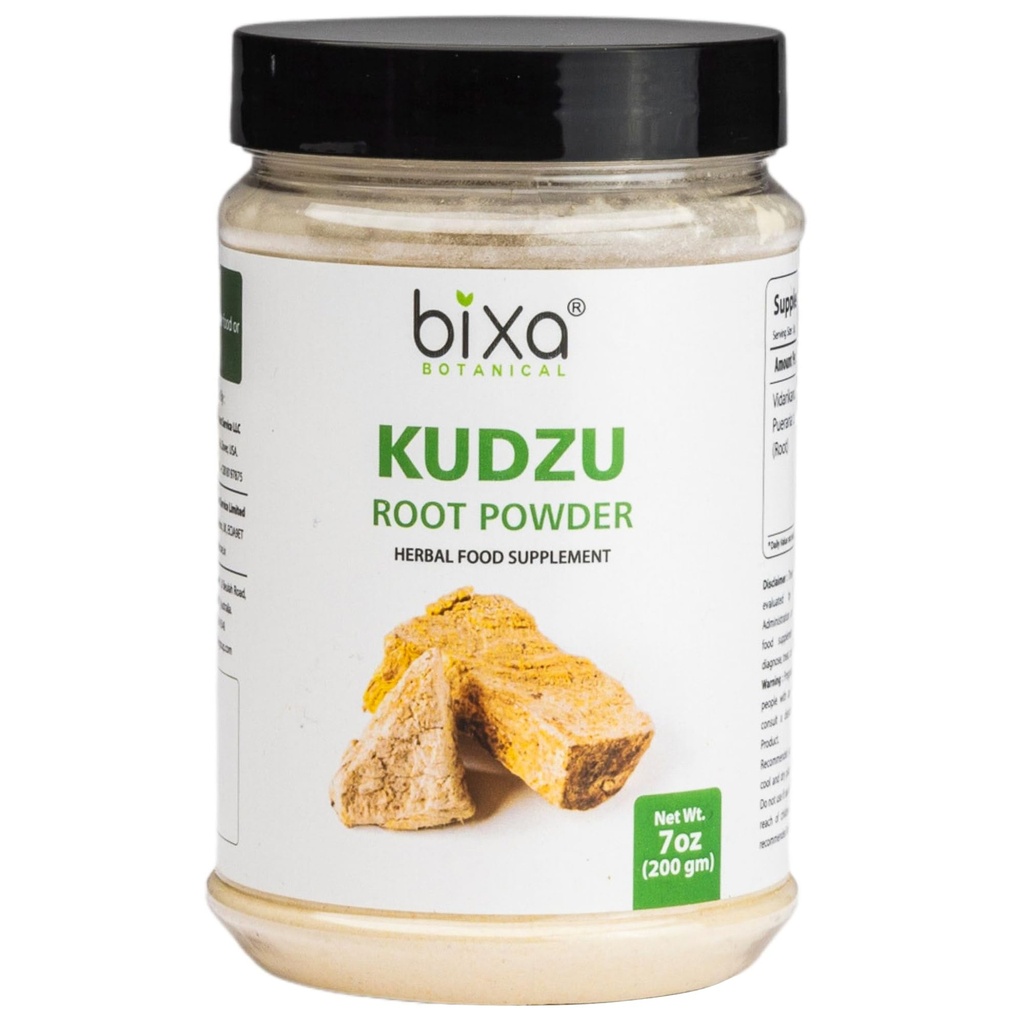 bixa BOTANICAL Indian Kudzu Root Powder (Pueraria tuberosa / Vidarikand) Ayurvedic Natural Herbal Supplement - 7 Oz (200g)