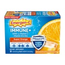 Emergen- C imunitní + Triple Action Imunitary Support Powder, BetaVia (R), 1000mg vitaminu C, B vitaminů, vitaminu D a antioxidantů, Super Orange, Zpět do školy Essentials - 30 Počet
