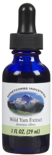 Wild Yam Root Extract Liquid - Přírodní ženské bilance dodatek - studená tlaková menopauza podpora nebo PMS Supplement pro ženy, 1 Fl Oz