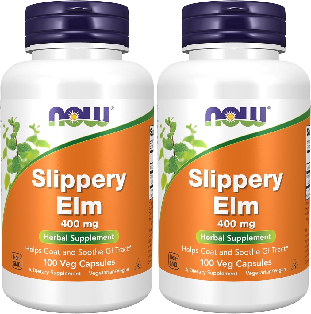 Nyní Slippery Elm 400mg 100 tobolek (Balení po 2)
