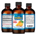 Germa Sugar- Volný tekutý vitamín C. 500 mg. Rychlý absorpční doplněk stravy. Imunitní systém Booster. 4 oz / 118ml