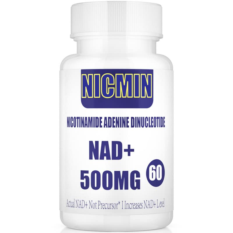 Lipozomální NAD + Doplněk 800mg s TMG 300mg, Max Absorpce Skutečný NAD + Doplněk není prekurzor pro buněčnou energii, zdravé stárnutí a svalové opravy 60 Kapsle