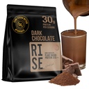 Plant- Based Protein Powder for Men and Women - 30g Kompletní rostlinný protein a 3g Leucin, Zero Bloat, Gourmet Cocoa, hladká textura, Temná čokoláda, 15 Služeb