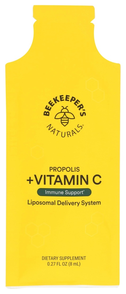 Beekears Naturals Propolis Liposomal with Vitamin C Single, 0.27 Fz