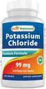 Nejlepší Naturals Chlorid draselný dodatek 99mg 400 Tablety - 3. strana Lab Tested