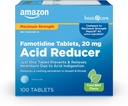 Základní péče Famotidin 20mg Cool Mint tablety, 100 Počet, bílá