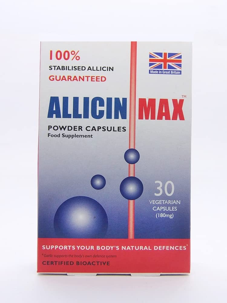 Allicin Max 30 Veg Caps (Balení 2- 60 tobolek)