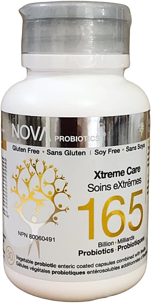 NOVA Probiotika Multi- kmen Xtreme Care 165 Milionů Probiotika na Capsule- 30 VCaps