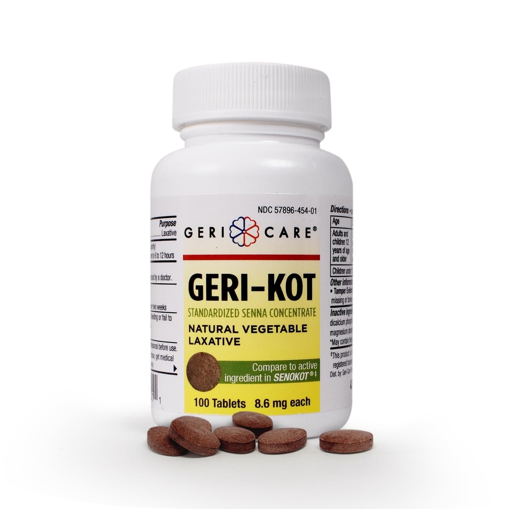 Geri- KOT Senna Laxative & Stool Softener Tablety, 100ct OR 124; Přírodní zelenina Stimulant Laxative OR 124; Smooth Bowel Movement Senna Tablety OR 124; Fast- acting, Gentle Consticle Relief OR 124; 8.6mg Sennosids Laxative