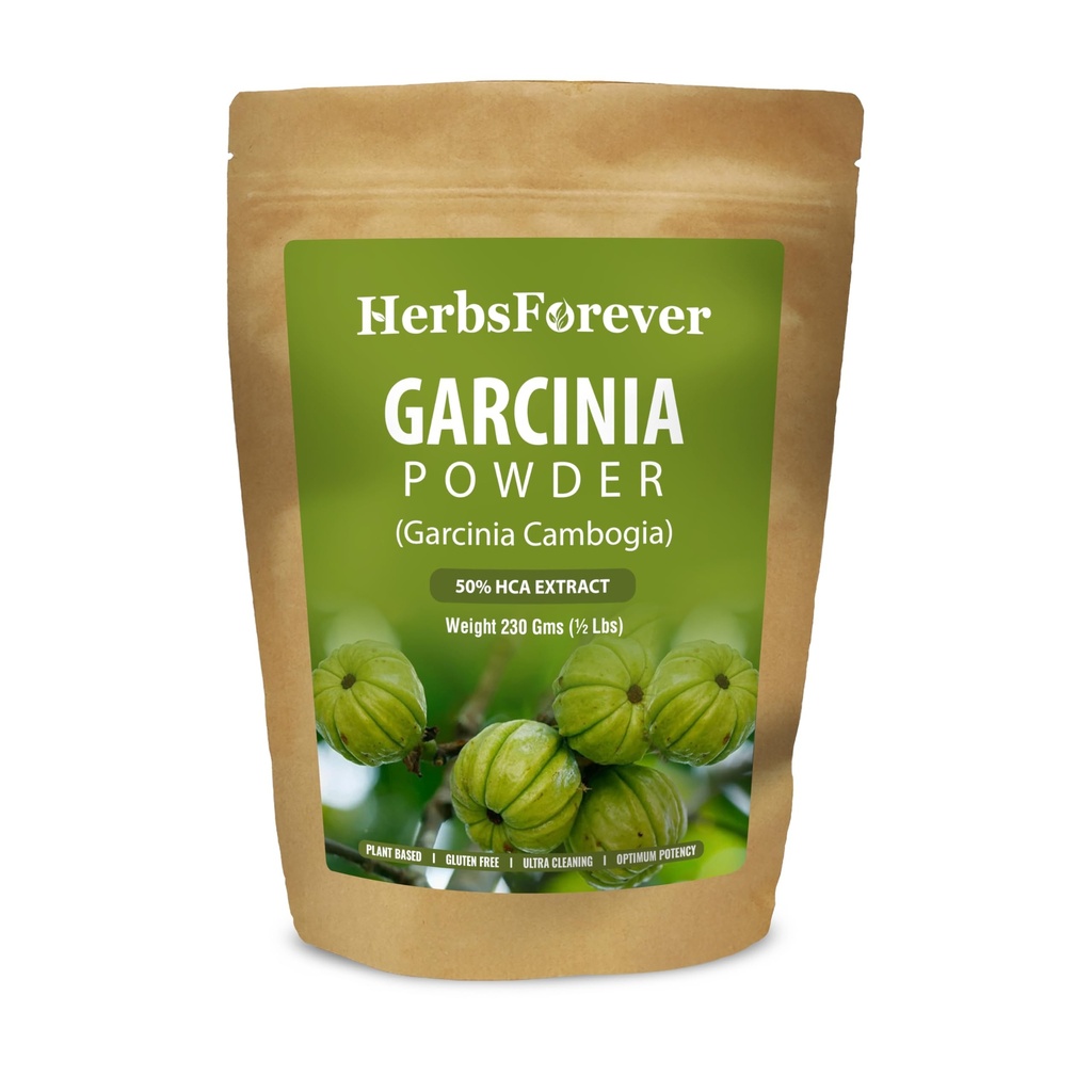 Herbsforever Garcinia Cambogia Powder Support Active & Energy Body 230 GMS