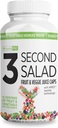 BODEPRO Bode Pro 3 Second Salát 124; Phytonutrient bohaté ovoce a veggie dodatek, Antioxidant a trávicí enzym vzorec 124; Non- GMO Veggie Kapsle 124; 90 Počet