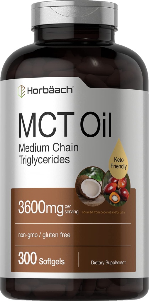 Horbäach MCT Oil Pills 124; 3600mg Př