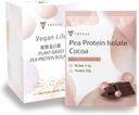 TRIALL Plant Based Pea Protein Powder Isolát (22g bílkovin) Cestovní sáčky (kakaové mléko, 10 balení)