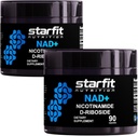 STARFIT - Nicotinamid D- Ribosid (2 balení), Booster NAD +, Energy & Focus Dodatek, Anti- Aging Cellular Support, Celkem 180 Kapsle
