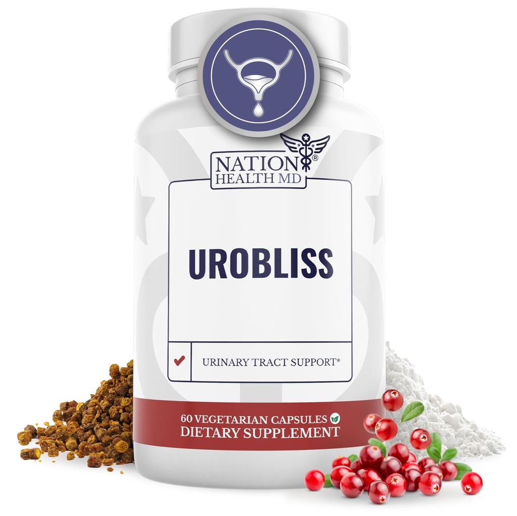 UroBliss Formule pro podporu močových cest - D Mannose 1000mg Kapsle s Cranberry Extract pro péči o plod a uti- Zdraví, 60 Kapsle