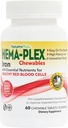 Natures Plus Hema- Plex Iron - 60 Mixed Berry Chewables - 85 mg Elemental Iron - Total Blood Health - with Vitamin C & Bioflavonoids - Non- GMO, Vegan & gluten Free - 20 Služeb