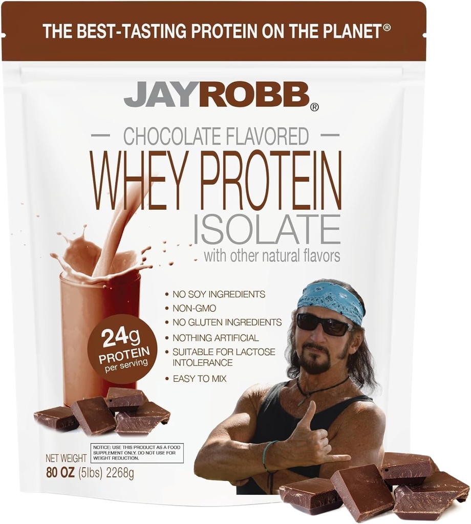 Jay Robb Syrovátkový proteinový čokoládový balíček, 1.06 OZ