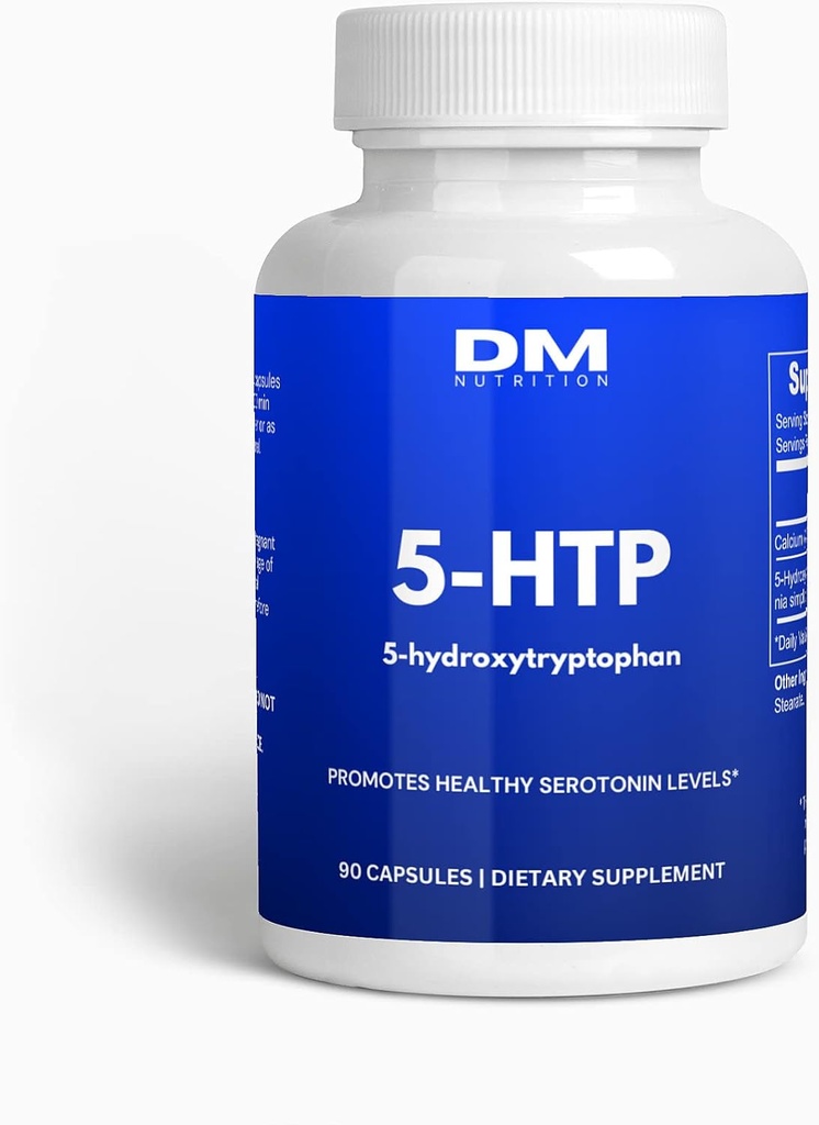 5- HTP Natural Serotoninový booster pro Mood & Sleep CLAS124; 3 Měsíční zásoba CLAS124; 180 Kapsle