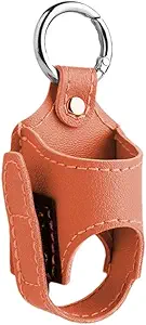 2ks Přenosný Asthma Inhaler Holder Lehký PU kůže Ochranné Cestování Handy Asthma Inhaler Pouzdro pouze pro dospělé a děti (Orange)