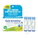 Boiron Konec kouření Relief Kit pro Nikotinové příznaky z kouření, Vapping, nebo žvýkání - Nausea, podrážděnost, & Upset Žaludek - Non- Drowsy & Nikotine-Free - 3 Počet (240 Pelety)