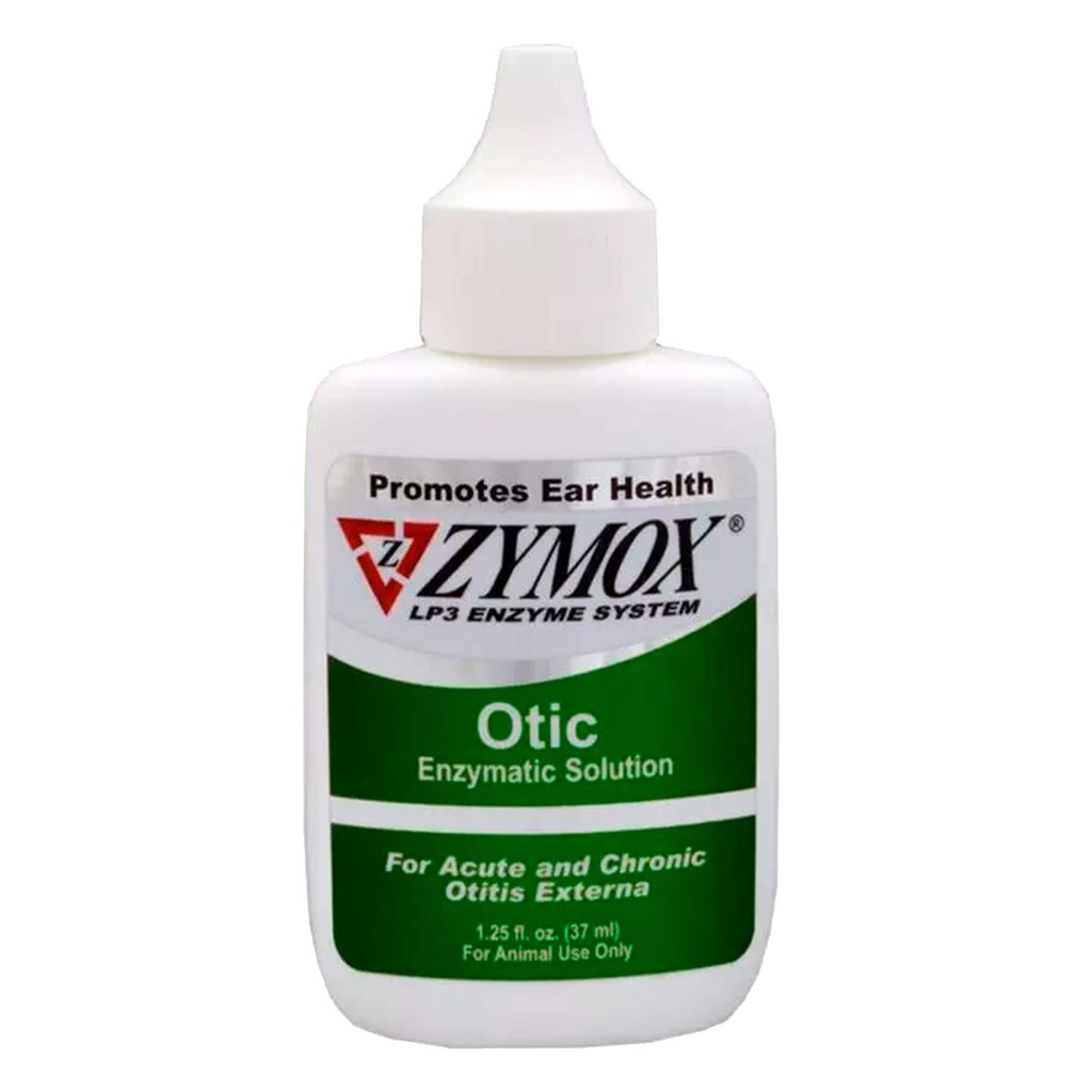 Pet King Označuje Zymox Otic Enzymatické řešení pro psy a kočky Soothee Ušní infekce bez hydrokortizonu pro Itch Relief, 1.25oz
