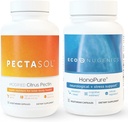 EcoNugenics Ultimate Cellular Health & Immunication Support Pack 124; HonoPure - Magnolia Bark Extract, 30 Kapsle 124; PectaSol- C Modifikované Citrus Pectin, 90 Kapsle Bundle