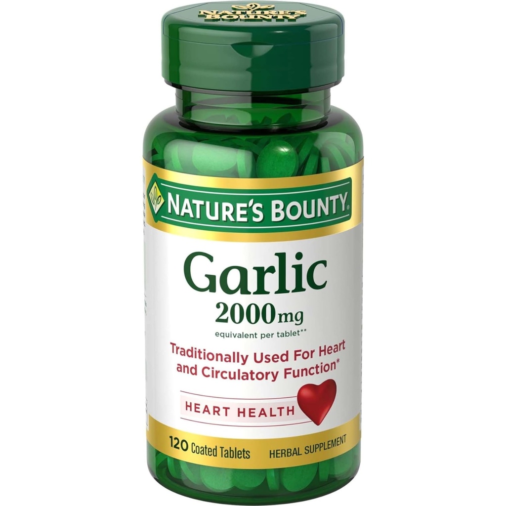 Přírodní česnek 200 mg, tablety 120 ea