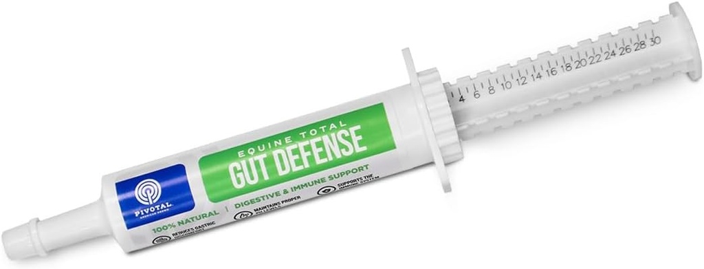 Koňský celkový Gut Defense- All- Natural Digestive & Imunitary Supplement for Horses - Mains Ph Levels - Podporuje Digestion - 100% přírodní - Made in USA