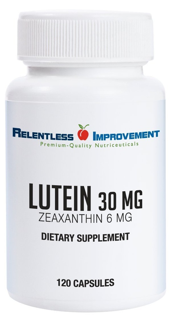 Vysoká potence 30mg Lutein Plus 6mg Zeaxanthin 120 Vege- Kapsle Přírodní Marigold Extract pro oční zdraví No Fillers 100% aktivní materiál
