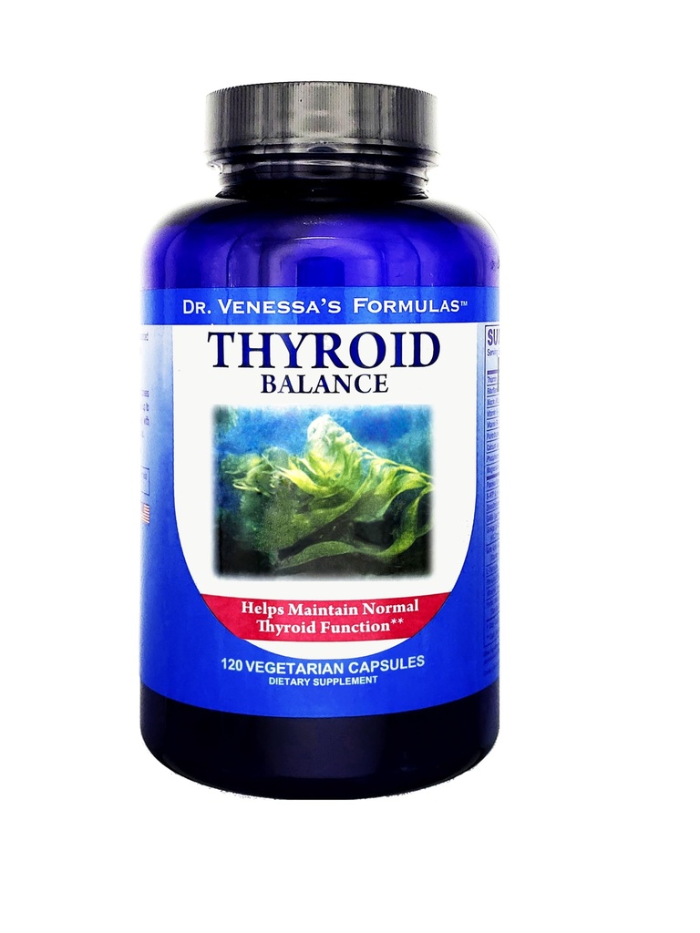 Venessa 's approvas ™ tyreoid Balance 120 Vegetariánské kapsle