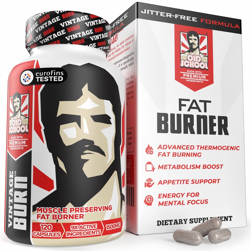 Premium termogenní spalovač tuků pro muže a ženy 124; hubnutí pilulky pro konzervované Lean Muscle & Burn Stubborn tuk 124; Suppressant pro hubnutí pro zvýšení energie 124; USA Made - 120 Kapsle