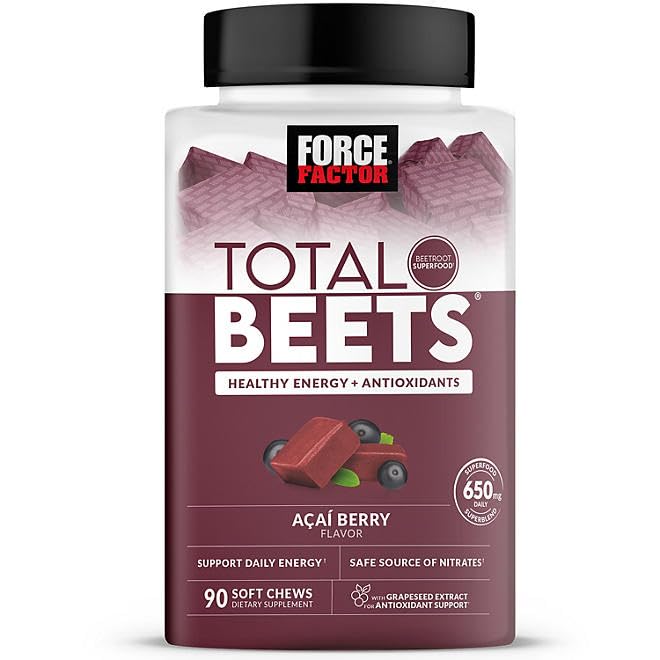 Beets Total, Beet Root Superfood Soft Chews, Acai Berry (90 ct.)